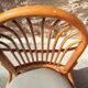 Chaises rotin et bambou