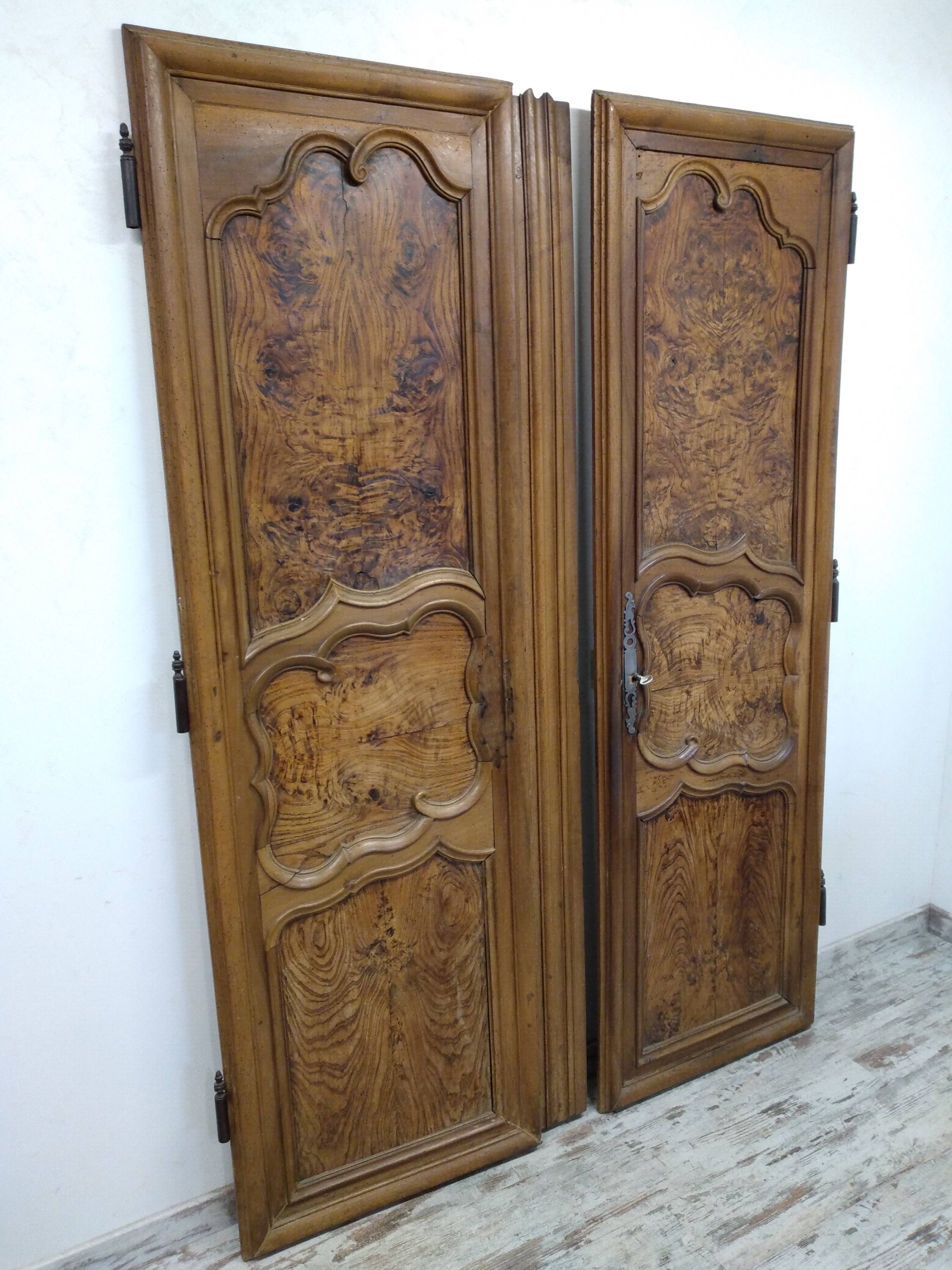 Old Bressan cabinet doors