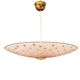 Brusel Napako style ceiling light, Czechoslovakia, 1960s.