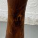 Wooden pedestal table