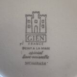 Two old deep plates gien