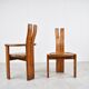 Set of 5 Brutalist dining chairs by Vamdrup Stolefabrik, 1960s