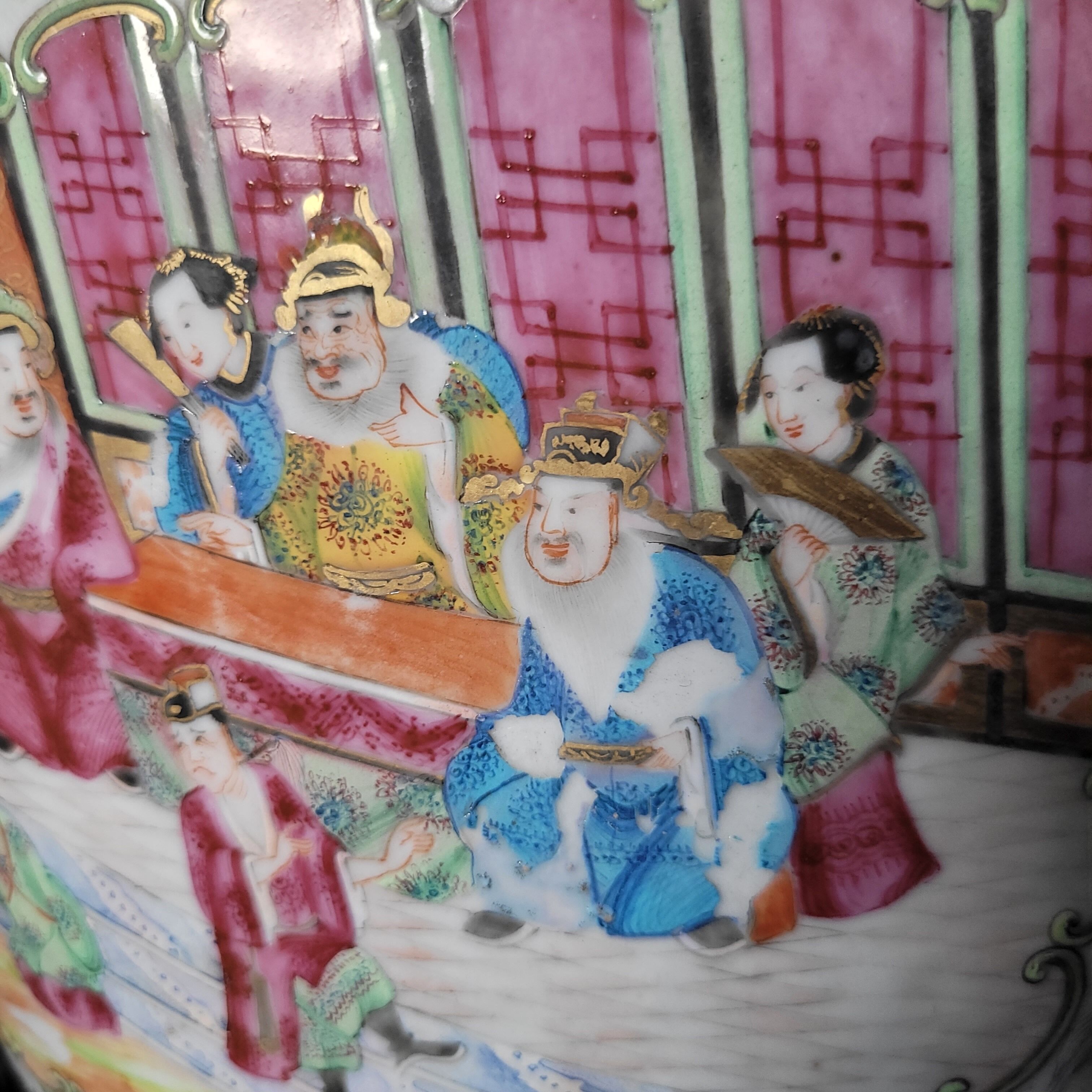 Very large Chinese vase (92 centimeters)