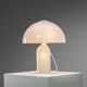 Doria table lamp in bubble glass with rainbow coloured details