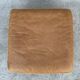 Leather pouf