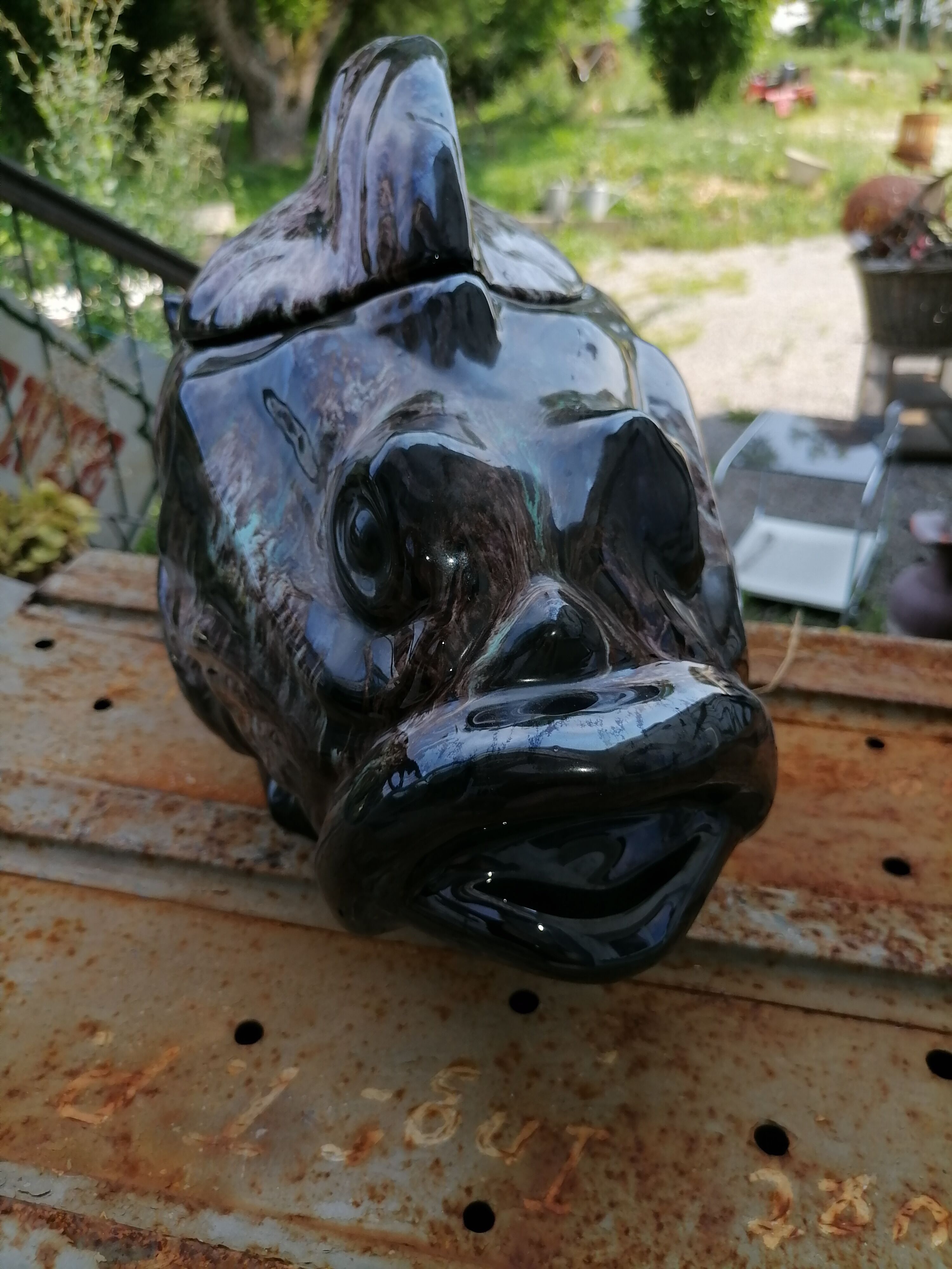 Soupière poisson
