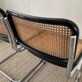 Pair of chairs Marcel Breuer Cesca B32