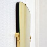 Mirror edge brass vintage 66x44cm