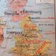 Carte scolaire Vidal Lablache n°28 Iles Britanniques