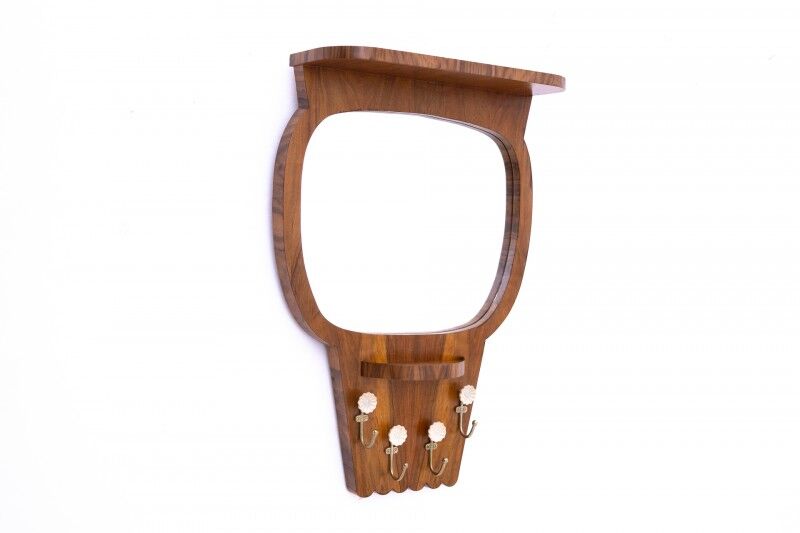 Art Deco mirror wardrobe, Poland, 1940s