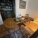 Antique mahogany table in Second Empire/Napoleon III style.
