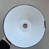 Sheet metal suspension, industrial enameled bowl