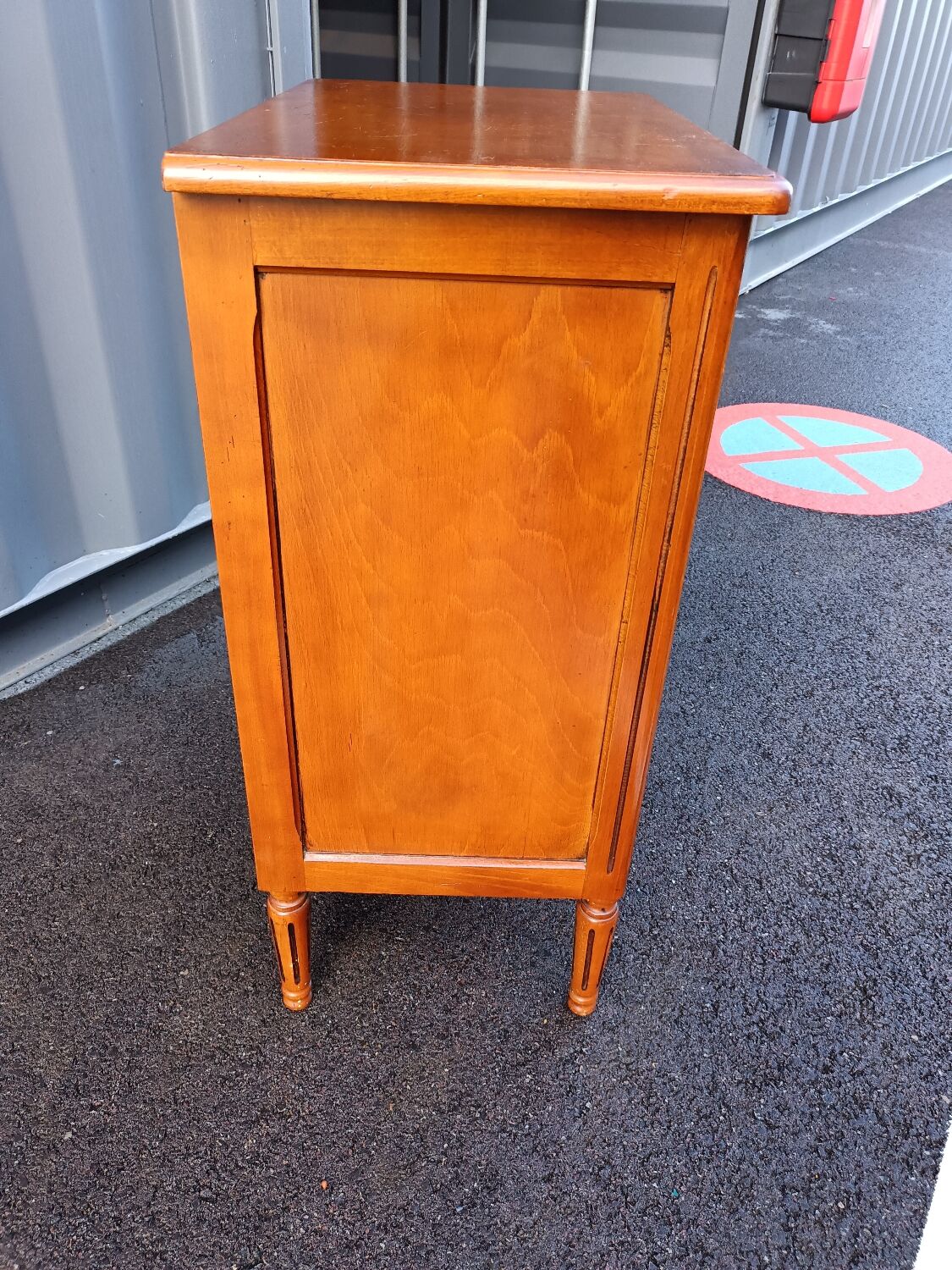 Old sideboard bedside Louis XVl style