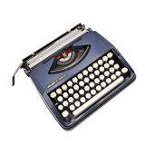 Typewriter Olivetti Lettera 82 Blue revised ribbon new