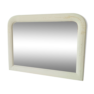 Antique Louis Philippe beveled mirror, late 19th century