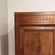 Vintage raw wood cabinet shelves and wardrobe