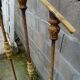 Spiral staircase in cast iron XXth