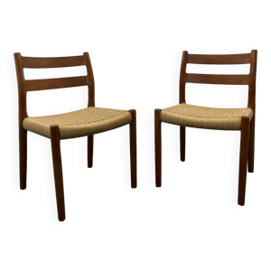 2 chaises de salle à - niels