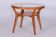 Mid-Century Coffee Table in Oak & Glass, Czech, 1950s