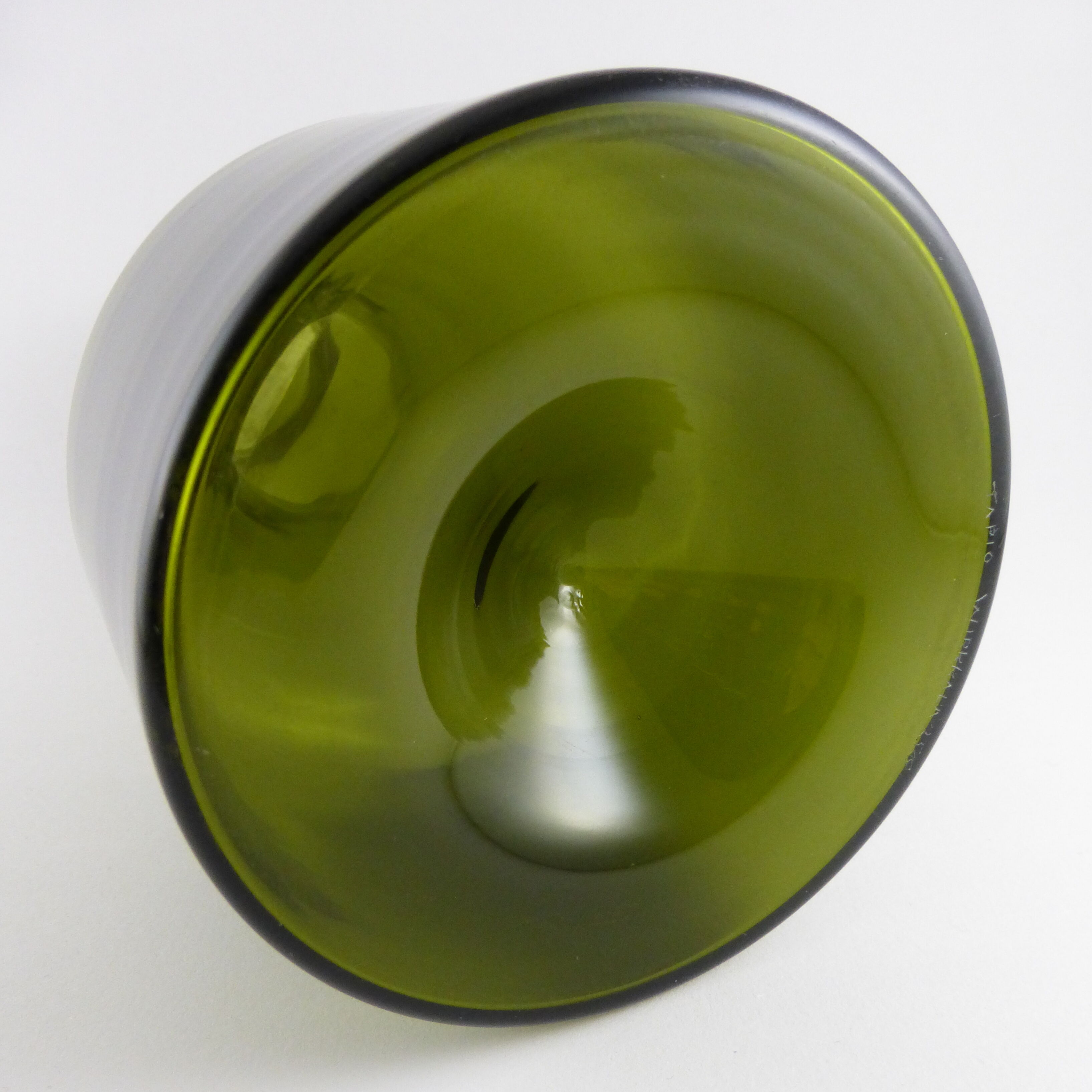 Tapio Wirkkala Glass Vase for Ittala House (Finland), 1959-1968