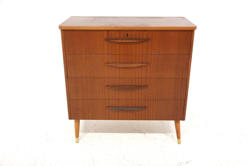Commode scandinave en acajou, Suède, 1960