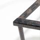 Chaise sculpturale en acier, 1980s
