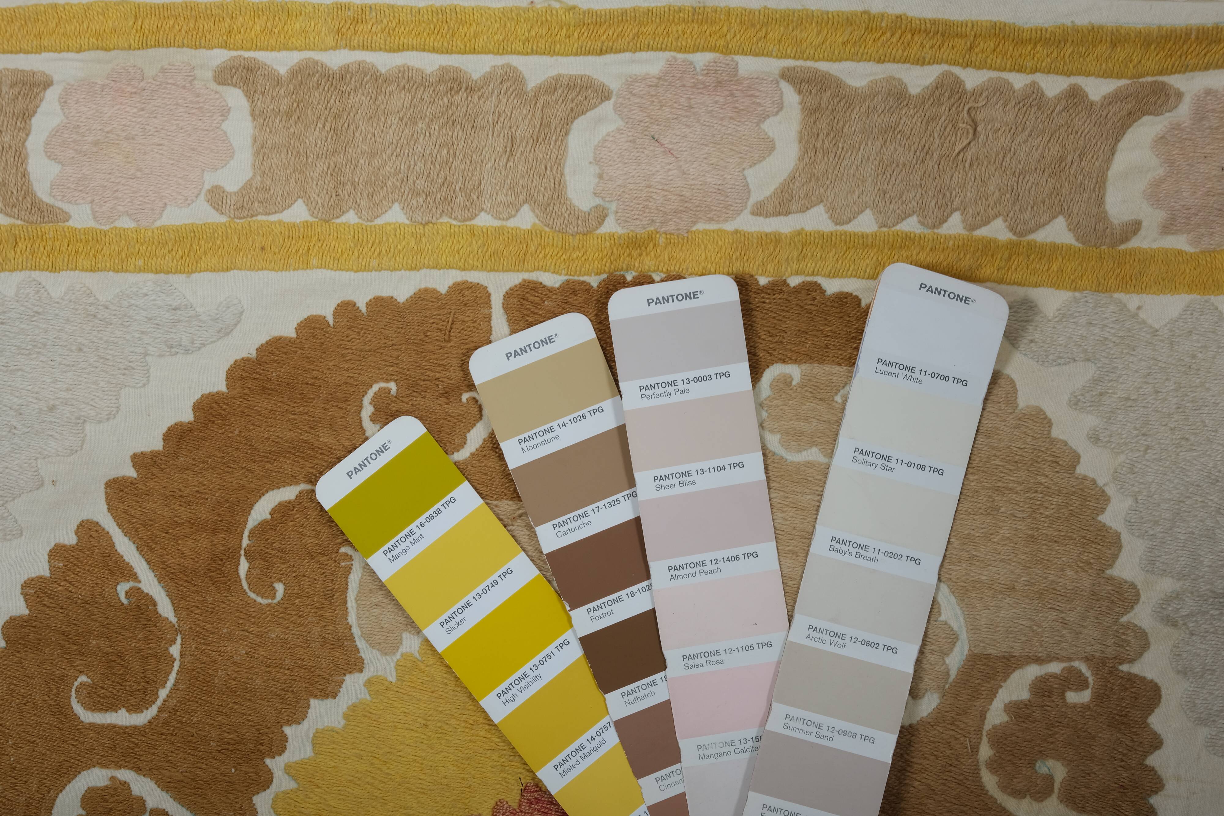 Hand knotted rug, vintage Turkish rug 68x105 cm