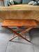 Rectangular wooden coffee table