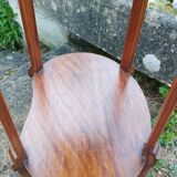 Old Louis XVI style bedside table marble top