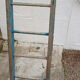 Échelle de ferme 3.5 m patine bleue