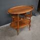 Walnut Salon Dessert Table - Early 20th Century
