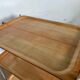 Vintage 1960s folding bar trolley on wheels