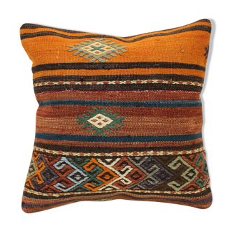 40x40 cm kilim cushion,vintage cushion cover