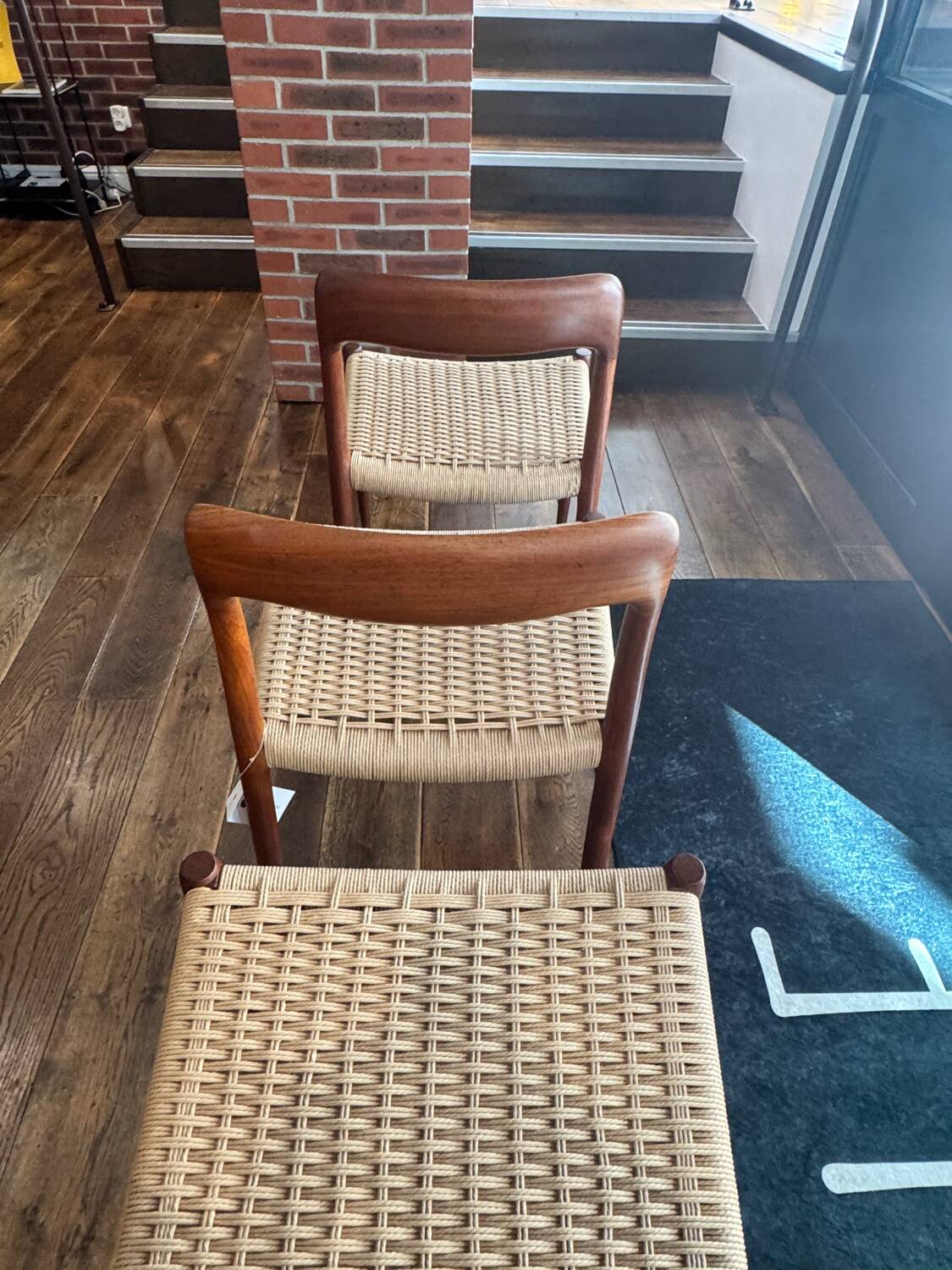 Set of 4 chairs by Niels Otto Moller