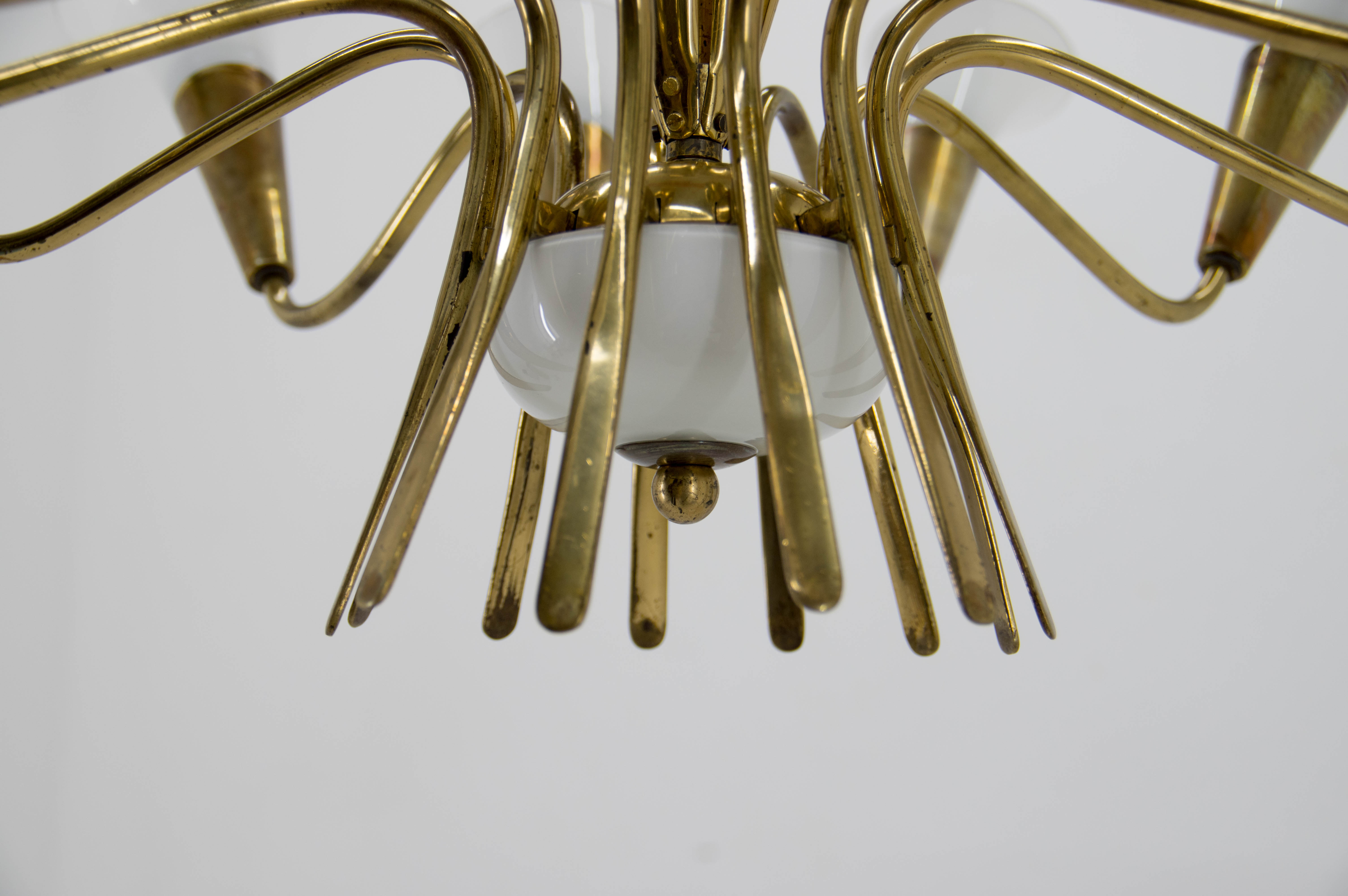 Chandelier by kamenicky senov, expo 1958