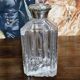 Antique cut crystal carafe – Silver mount / Art Deco period