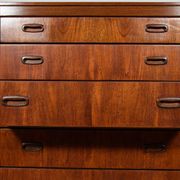 Commode en teck de style Mid-Century, Danemark, années 1960