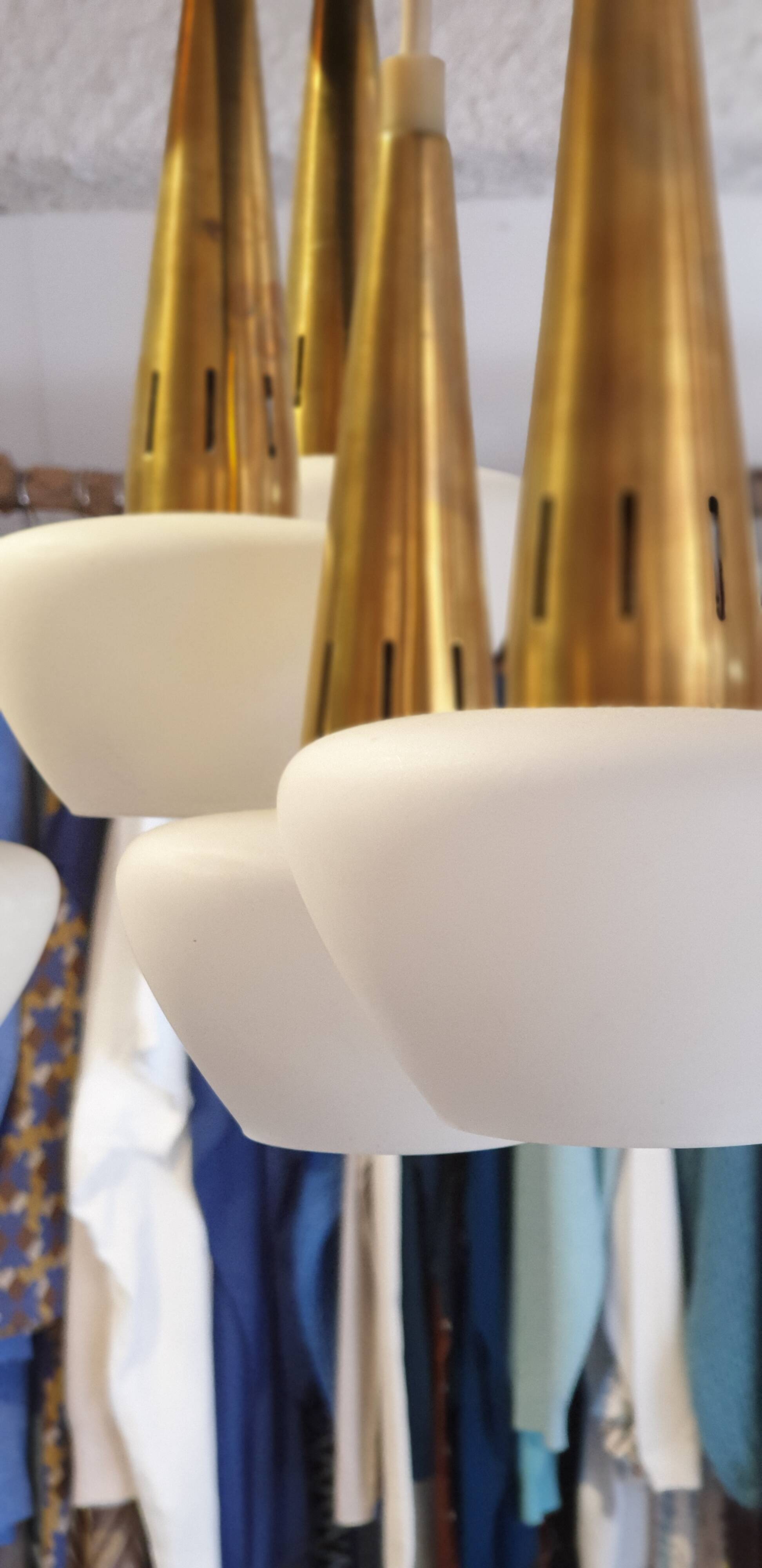 Cascade chandelier 50s