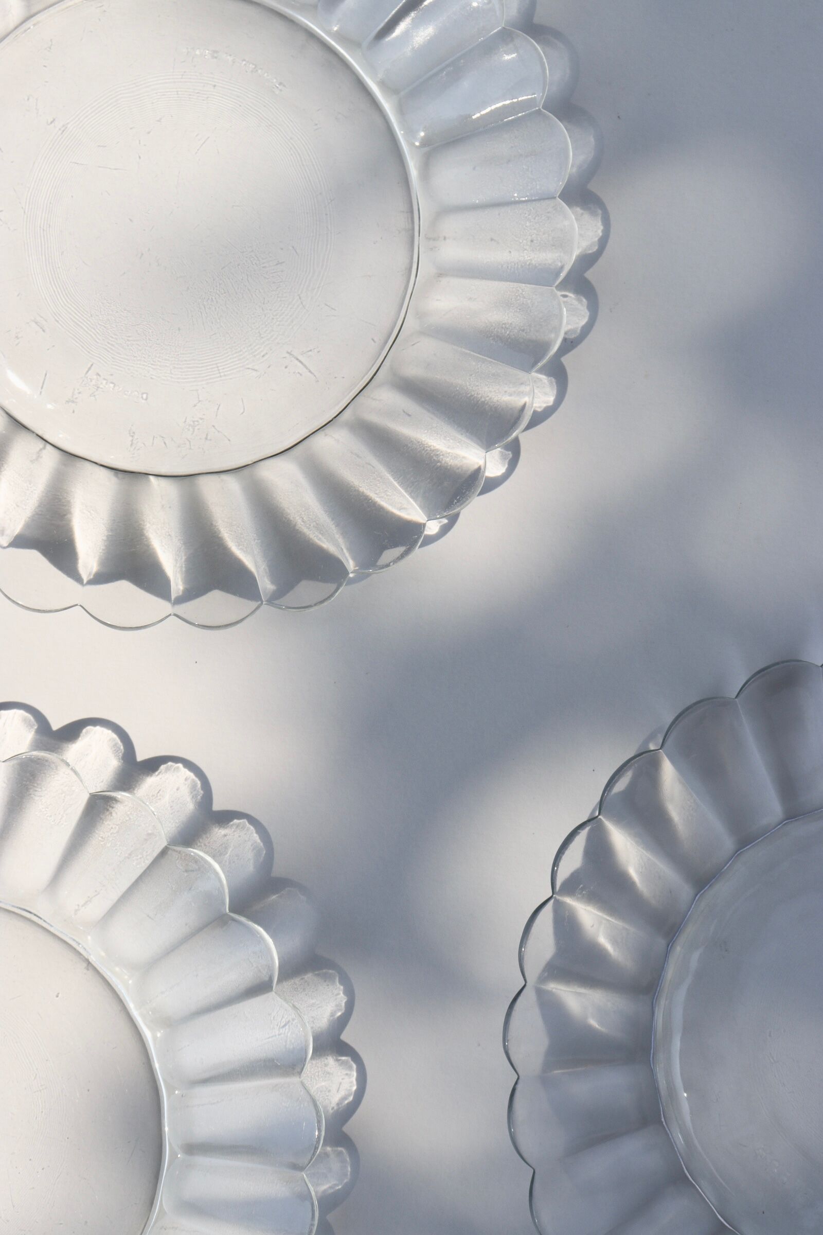 10 Duralex dessert plates