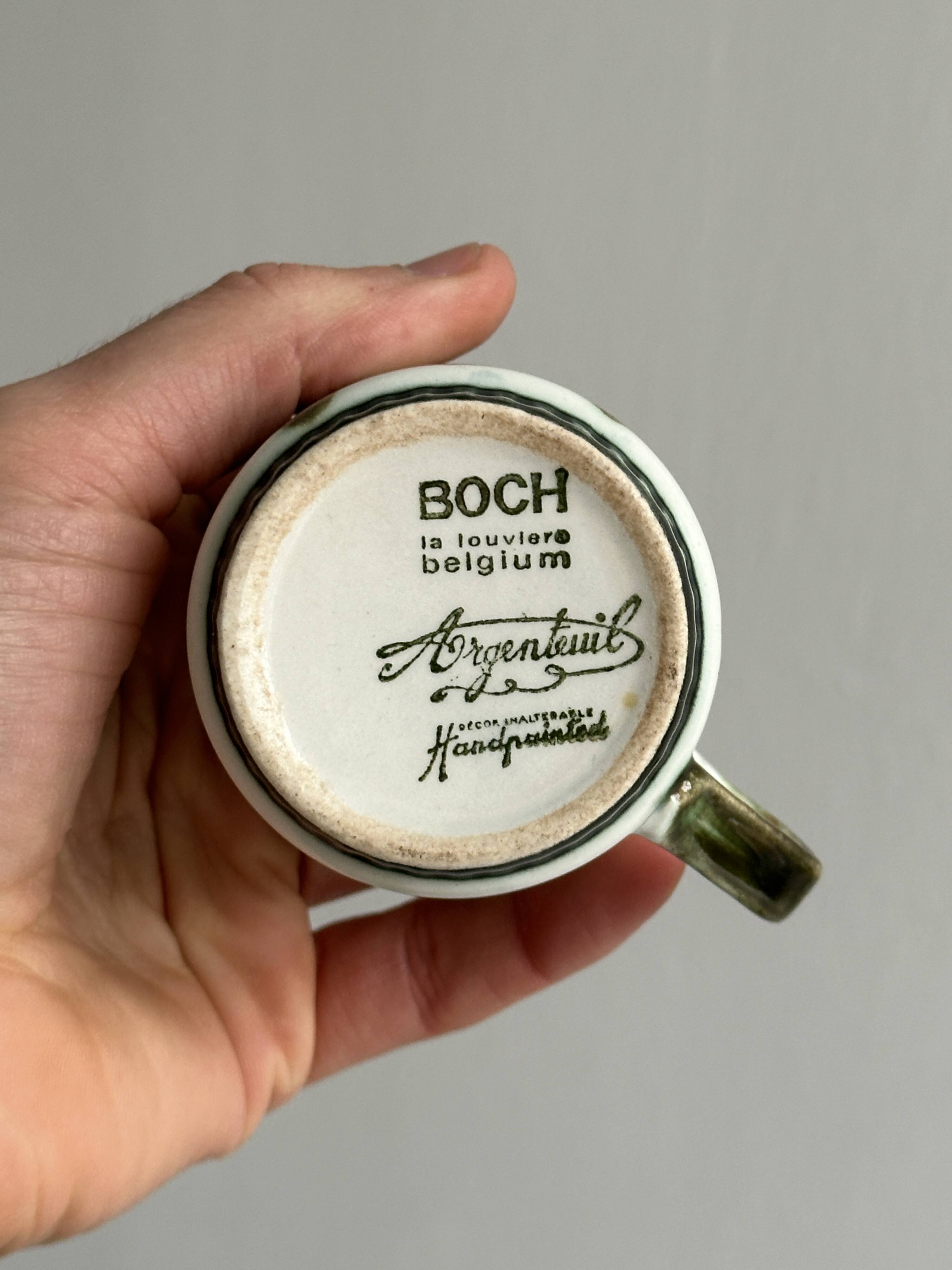 4 tasses à expresso en céramique