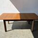 Table à manger G Plan moderne du milieu du siècle rare des années 1960 avec pieds inclinés