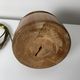 Vintage turned wooden lamp foot
