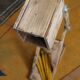 Lampe en bois