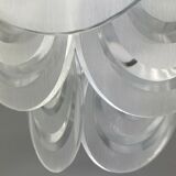 70s lamp light hanging lamp ceiling lamp space age design plastic 60s