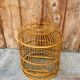 Cage à oiseau ancienne en bois