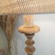 Lampadaire vintage en bois