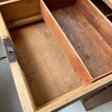 Early 20th century oak trade counter