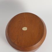 Mid-Century Modern Solid Teak Wood Bowl, Sweden