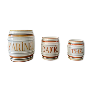 Trio de pots à condiment Jules