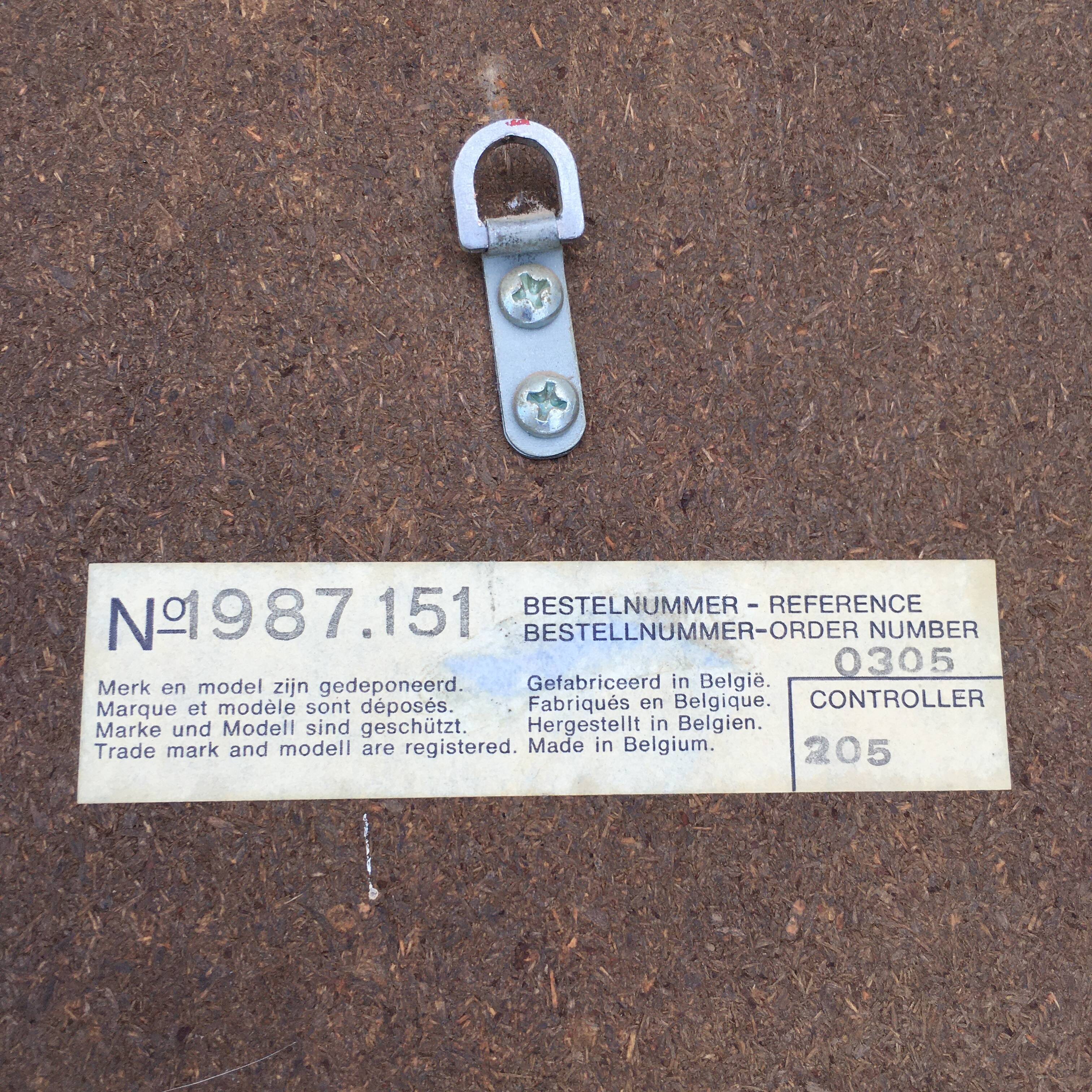 Octagonal mirror with glazing bars